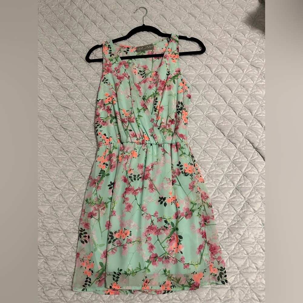 Colorful Floral Dress